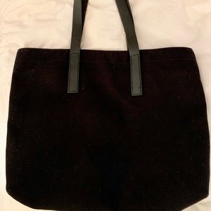 Everlane black canvas tote